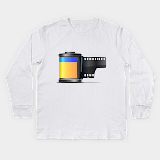 Film Canister Kids Long Sleeve T-Shirt